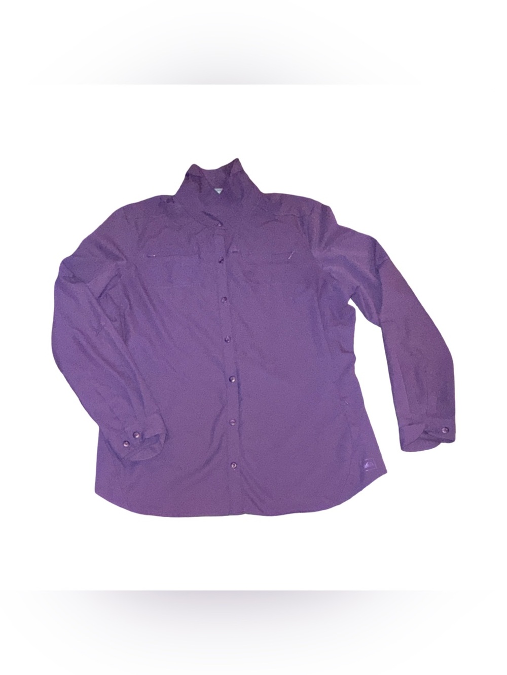 REI Women's Deep Purple Button-Up Top